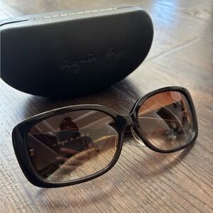 Agnes B Brown Sunglasses